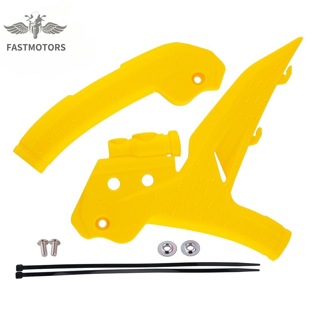 Yellow Frame Protection Guard Set For KTM 125-500 XCW SX SXF EXCF 2023-2025