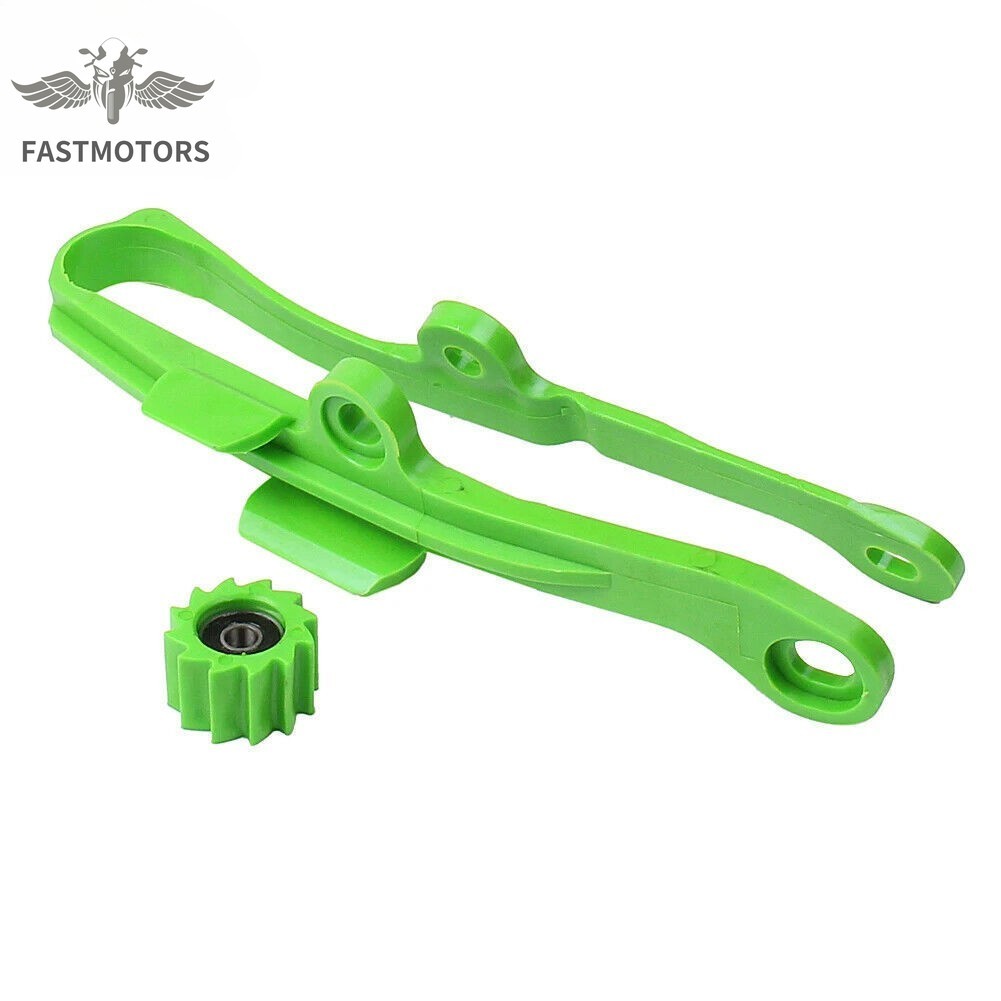 Swingarm Chain Slider Guide Bottom Roller For Kawasaki KX250F 450F KLX450R 04-21