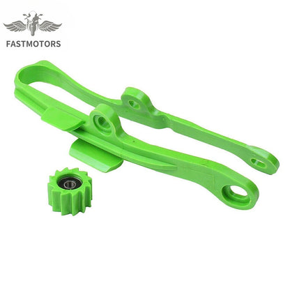 Swingarm Chain Slider Guide Bottom Roller For Kawasaki KX250F 450F KLX450R 04-21