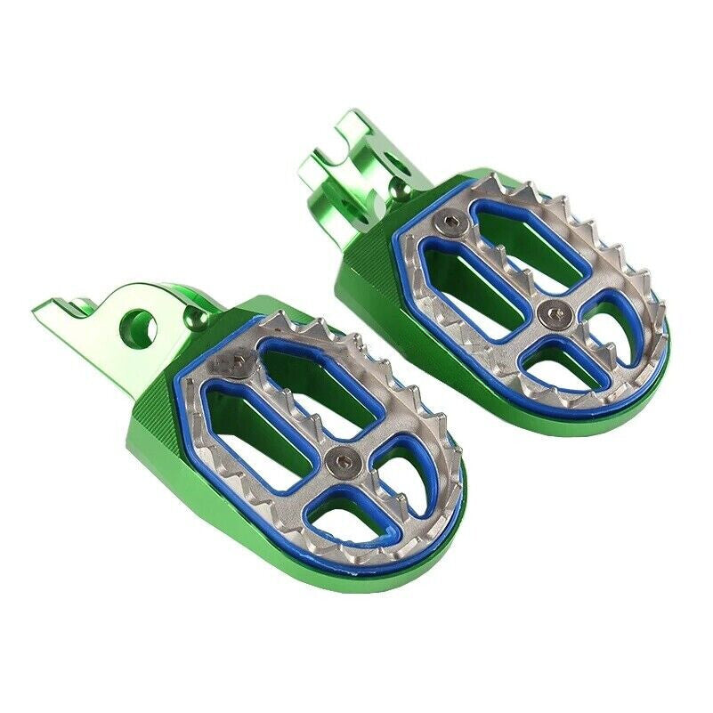 Motorcycle Foot Pegs Rests Pedals Billet MX For KAWASAKI KXF250 KX450 2019-2020