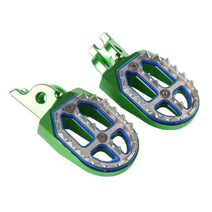 Motorcycle Foot Pegs Rests Pedals Billet MX For KAWASAKI KXF250 KX450 2019-2020
