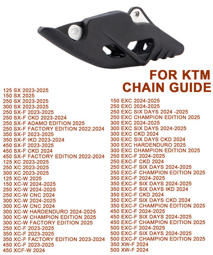 Motorcycle UFO Chain Guide For KTM 125 250 350 300 450 SX SX-F 2023 New