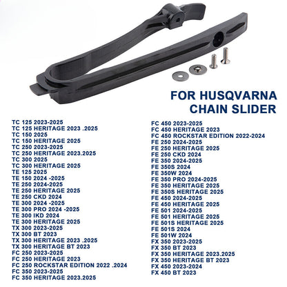 SwingArm Chain Slider Guides Black For KTM SX SX-F EXC EXC-F125 250 350 300 450