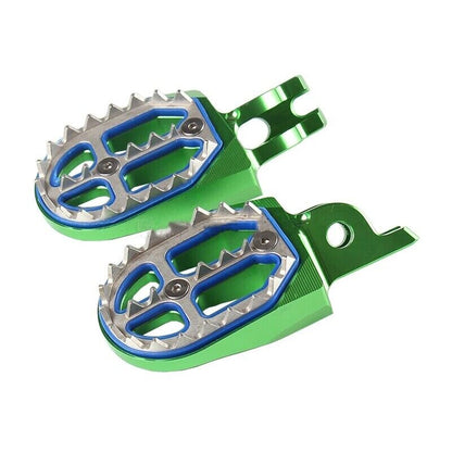 Motorcycle Foot Pegs Rests Pedals Billet MX For KAWASAKI KXF250 KX450 2019-2020