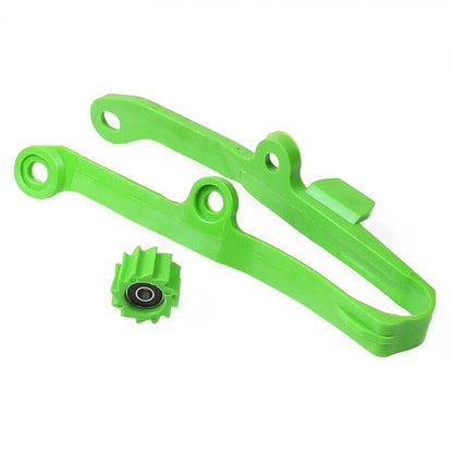 Swingarm Chain Slider Guide Bottom Roller For Kawasaki KX250F 450F KLX450R 04-21