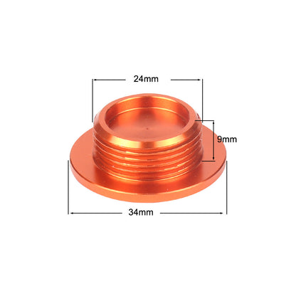Motorcycle Lgnition Plug Cover Orange For KTM 250 350 450 XCF SXF XCFW 2008-2003