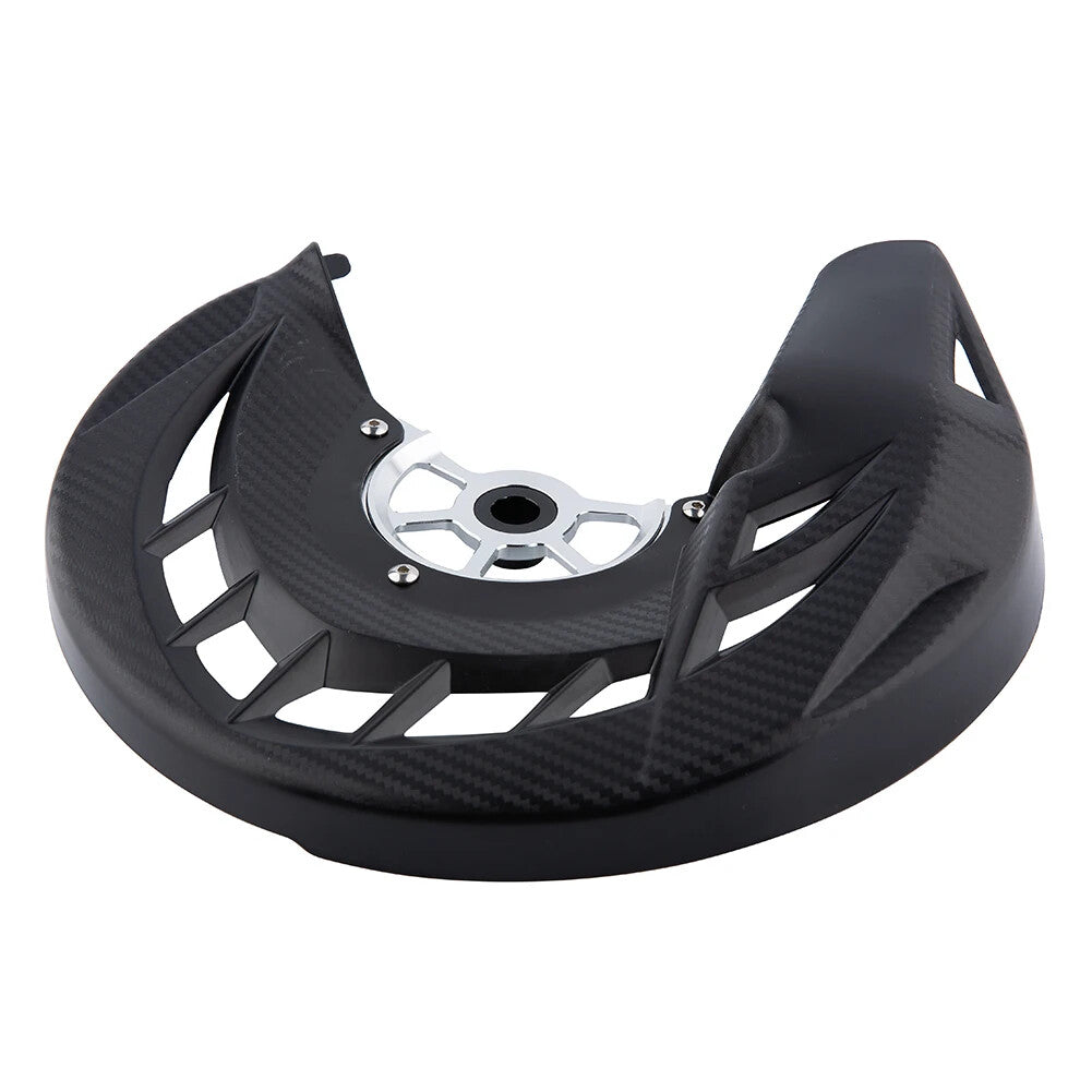 Front Brake Guard Protector Cover For Kawasaki KLX250 KLX250S 09-20 Black New