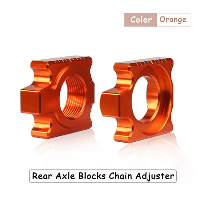 Rear Axle Block Chain Tensioner Adjuster For SX SX-F XC XC-F 125-450 2013-2022