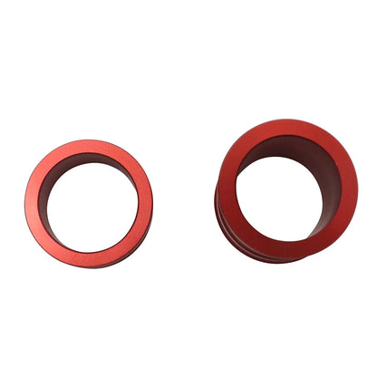 CNC Front Rear Wheel Hub Spacers Red For Honda CRF 125 250 450R 450X 2002-2018