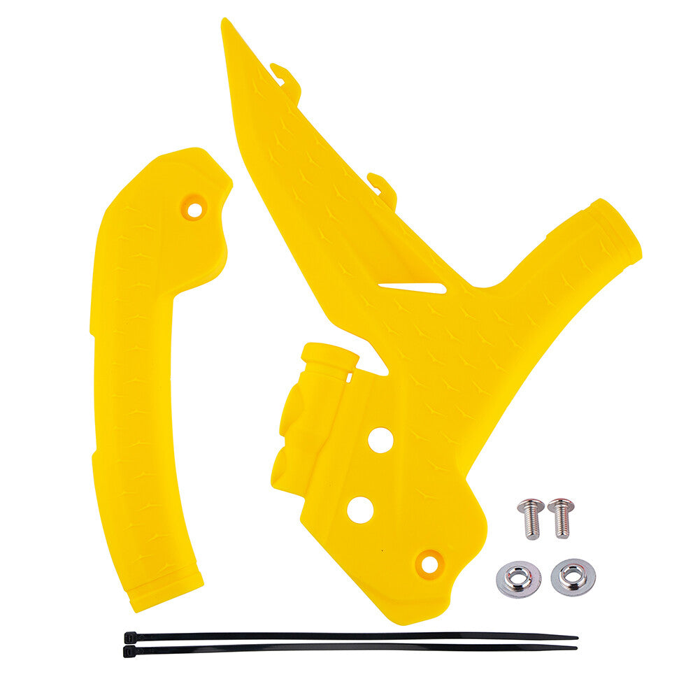 Yellow Frame Protection Guard Set For KTM 125-500 XCW SX SXF EXCF 2023-2025