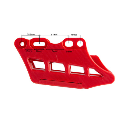 Rear Chain Guard Guide Red For Honda CRF 250R 250RX 450RX 450R 450X 2007-2024