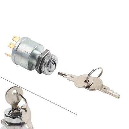 4 Terminals Key Ignition Switch For EZGO 33639-G01 ST Shuttle Golf Cart