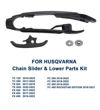 New Black Chain Slider For KTM 125 150 350 250 450 500 SX XC XC-W EXC 2016-2022