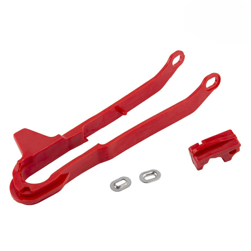 Red For Honda CRF150F 2003-2005 CRF230F 2003-2019 Swingarm Chain Slider Guides