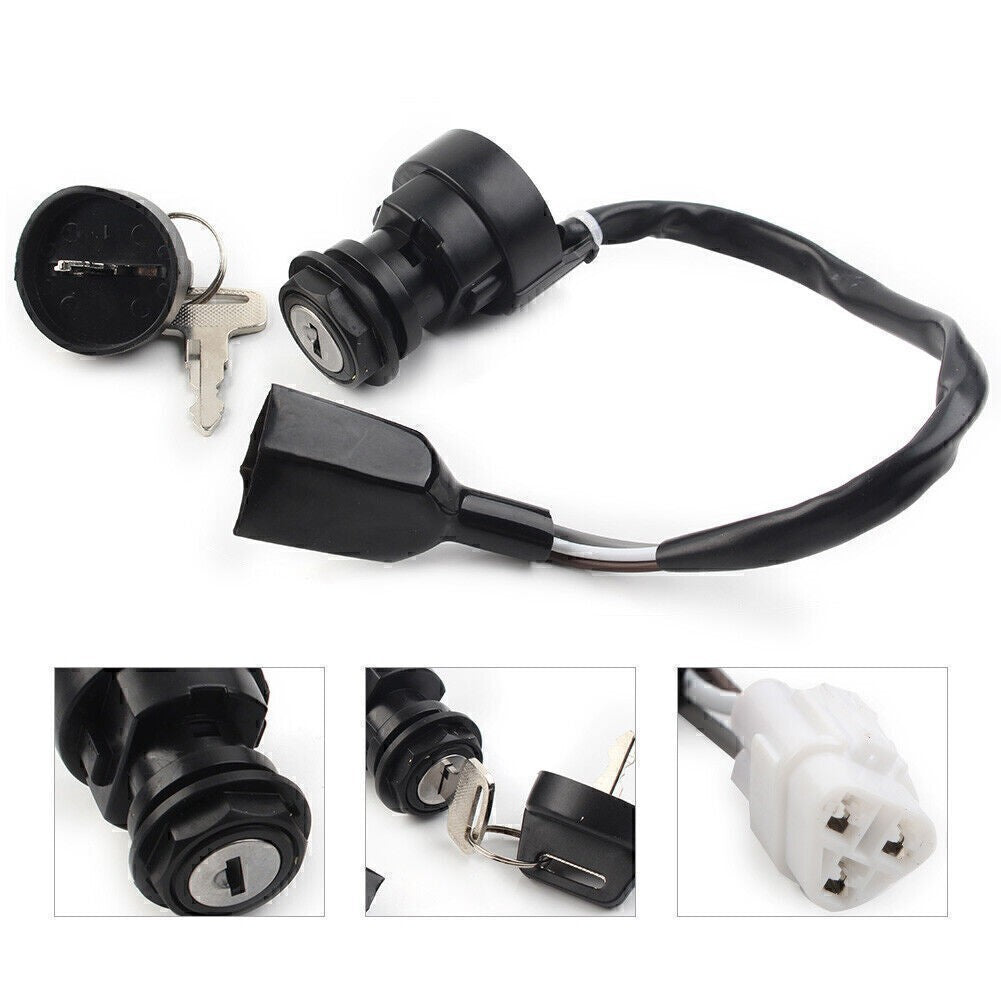 Ignition Key Switch For Kawasaki Brute Prairie Force KVF650 KVF700 KVF750 KFX700