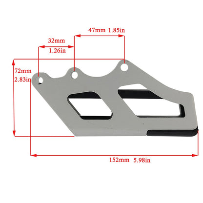 Chain Guide Guard Aluminium For Kawasaki KX250F KX450F KLX450R 2013-2019