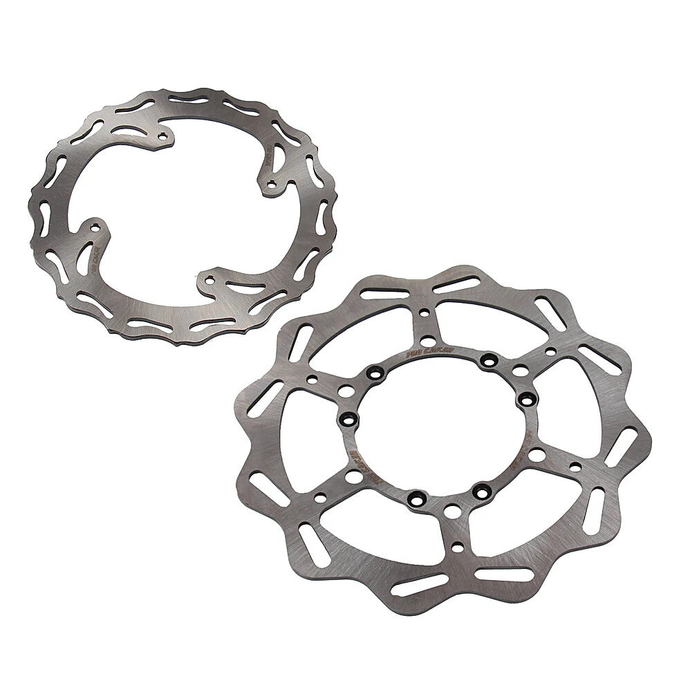 Brake Disc Rotor Disk Silver For Honda CR 125 250 CRF 250R 250X 250RX 450R New