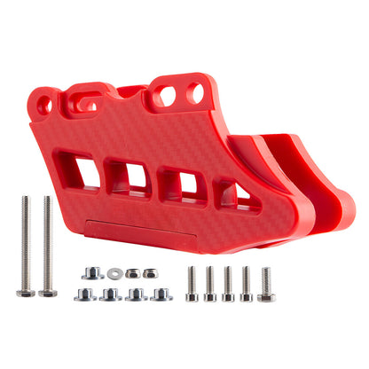 Rear Chain Guard Guide Red For Honda CRF 250R 250RX 450RX 450R 450X 2007-2024