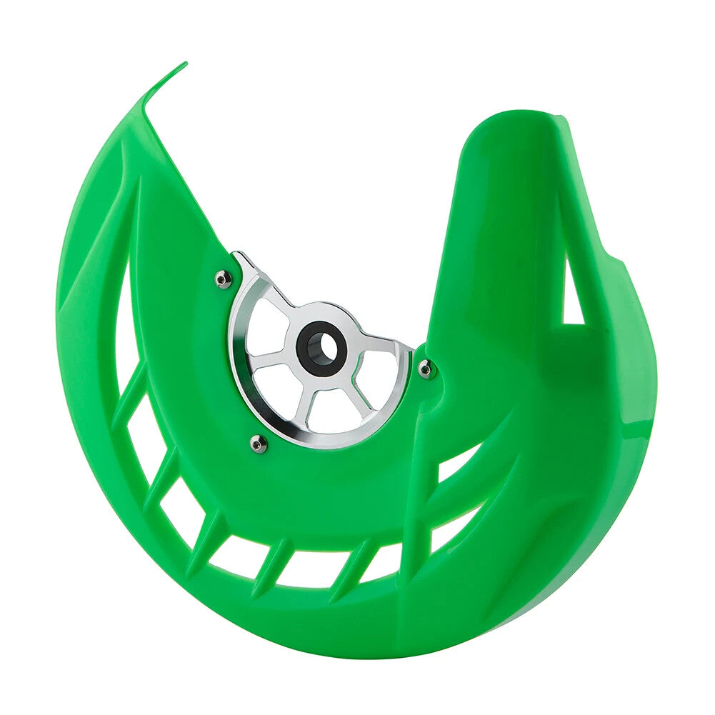 New Front Brake Disc Guard Protector Cover For KLX 250 250S KLX250 KLX250S Green