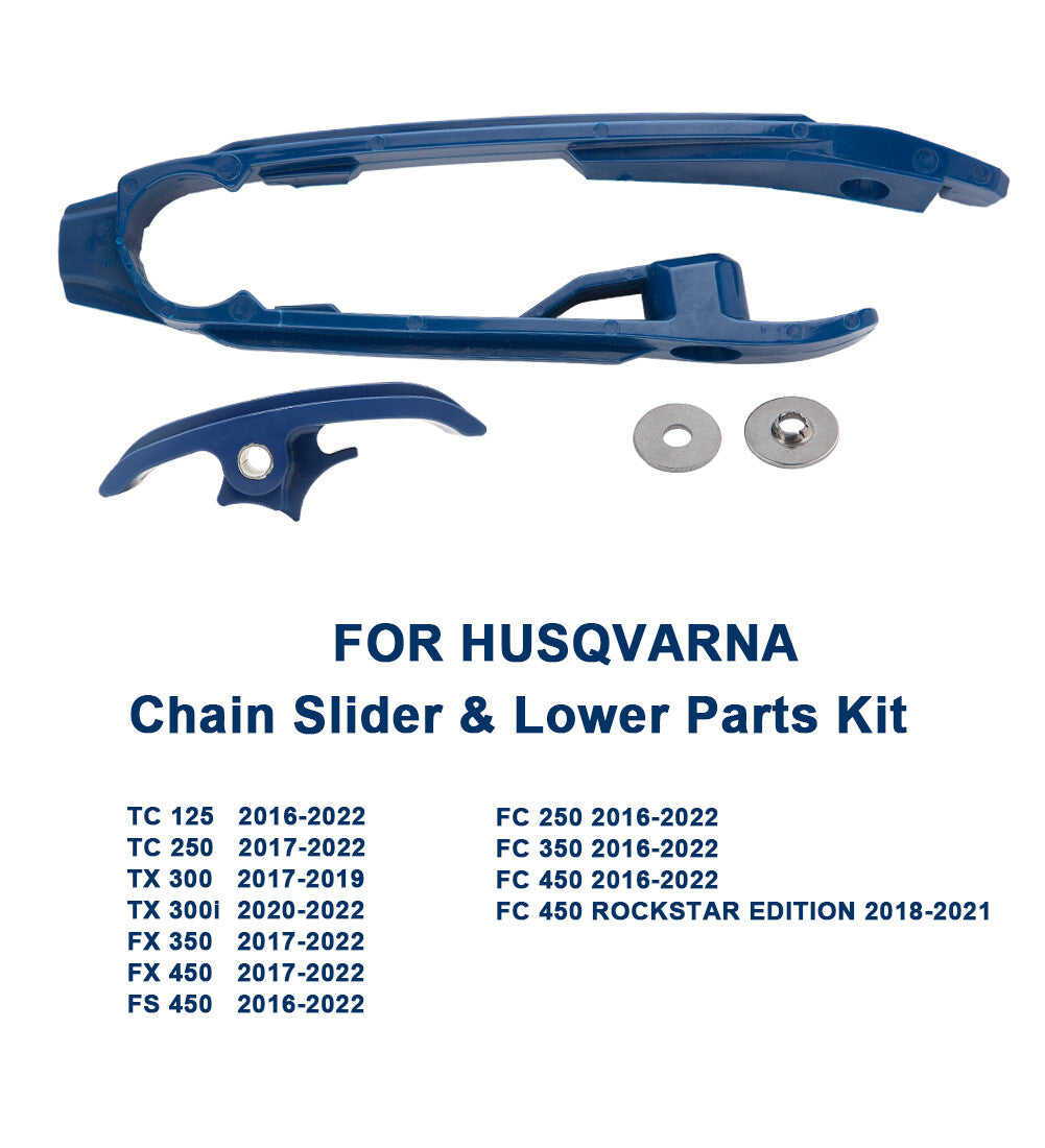 Motorcycle Chain Slider Blue For KTM SX XC EXC SXF 150 250 350 450 2016-2023