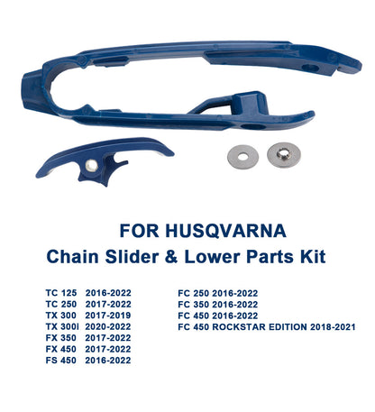 Motorcycle Chain Slider Blue For KTM SX XC EXC SXF 150 250 350 450 2016-2023