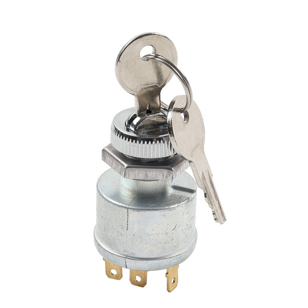 Key Ignition Switch For EZGO 4 Terminals 33639-G01 Golf Cart Marathon Workhorse