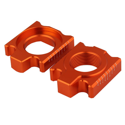 Rear Axle Block Chain Tensioner Adjuster For SX SX-F XC XC-F 125-450 2013-2022