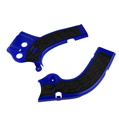 X-Grip Frame Guard Protector Blue/Black For Yamaha WR250F WR450F YZ250F YZ450F