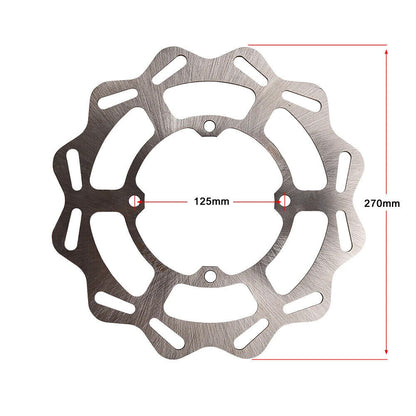 Universal Front Brake Disc Rotor Disk For Kawasaki KX 125 250 KLX450R 2006-2021