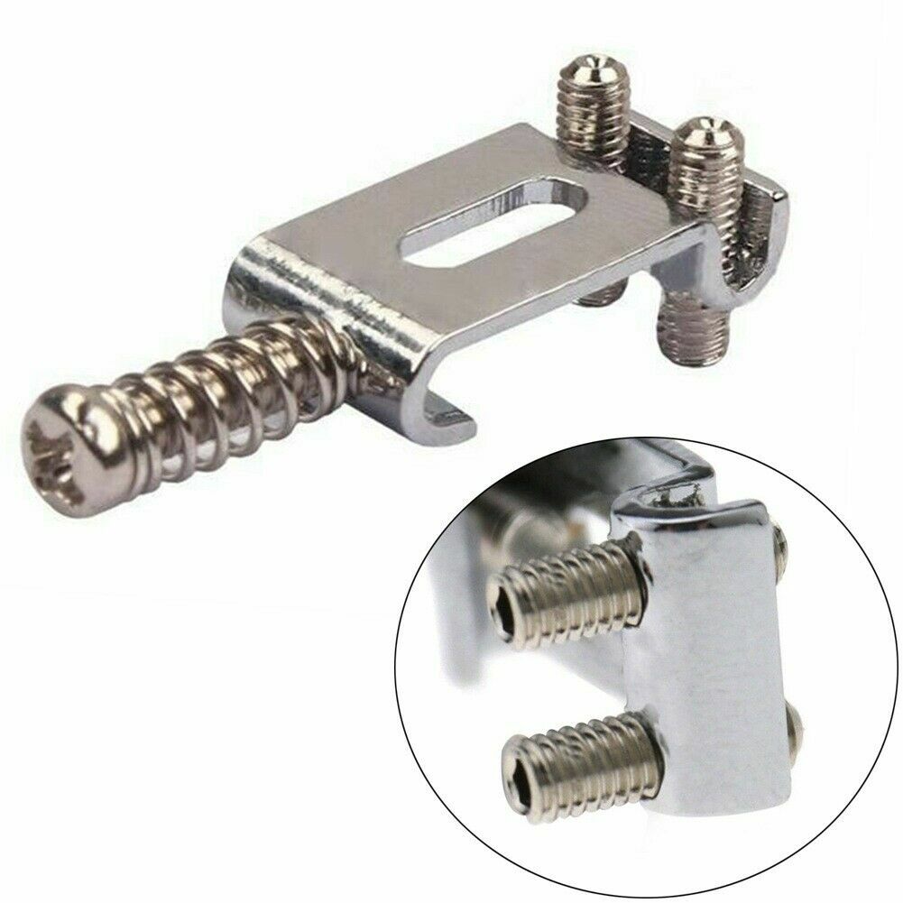 Metal Guitar Saddles Bridge Tremolo String Spacing for Stratocaster Telecaster