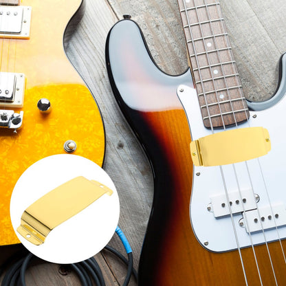 Bass Pickup Protective Cover Zinc Alloy Guitar Bridge Accessories