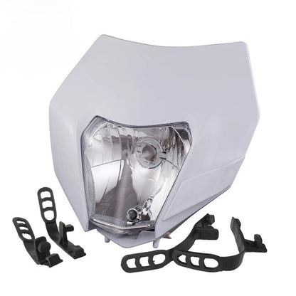 Motorcycle 15 Headlights White PP Plastic For KTM SX XC SXF XCF 350 300 400 450