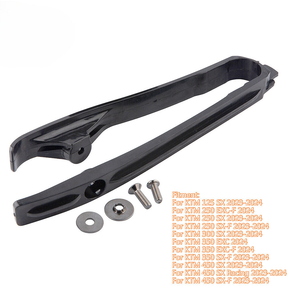 SwingArm Chain Slider Guides Black For KTM SX SX-F EXC EXC-F125 250 350 300 450