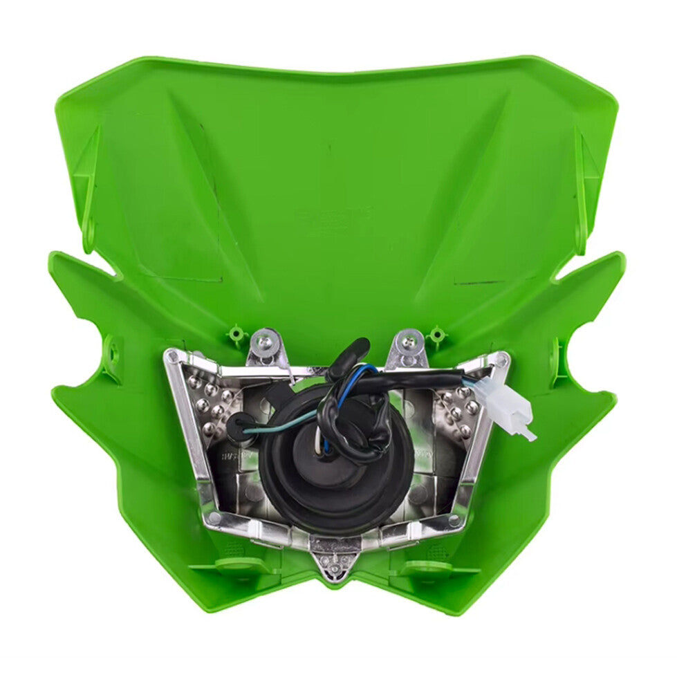 LED Headlight Headlamp Green for Kawasaki KLX110 KX125 KX450F KX250F Dirt Bike