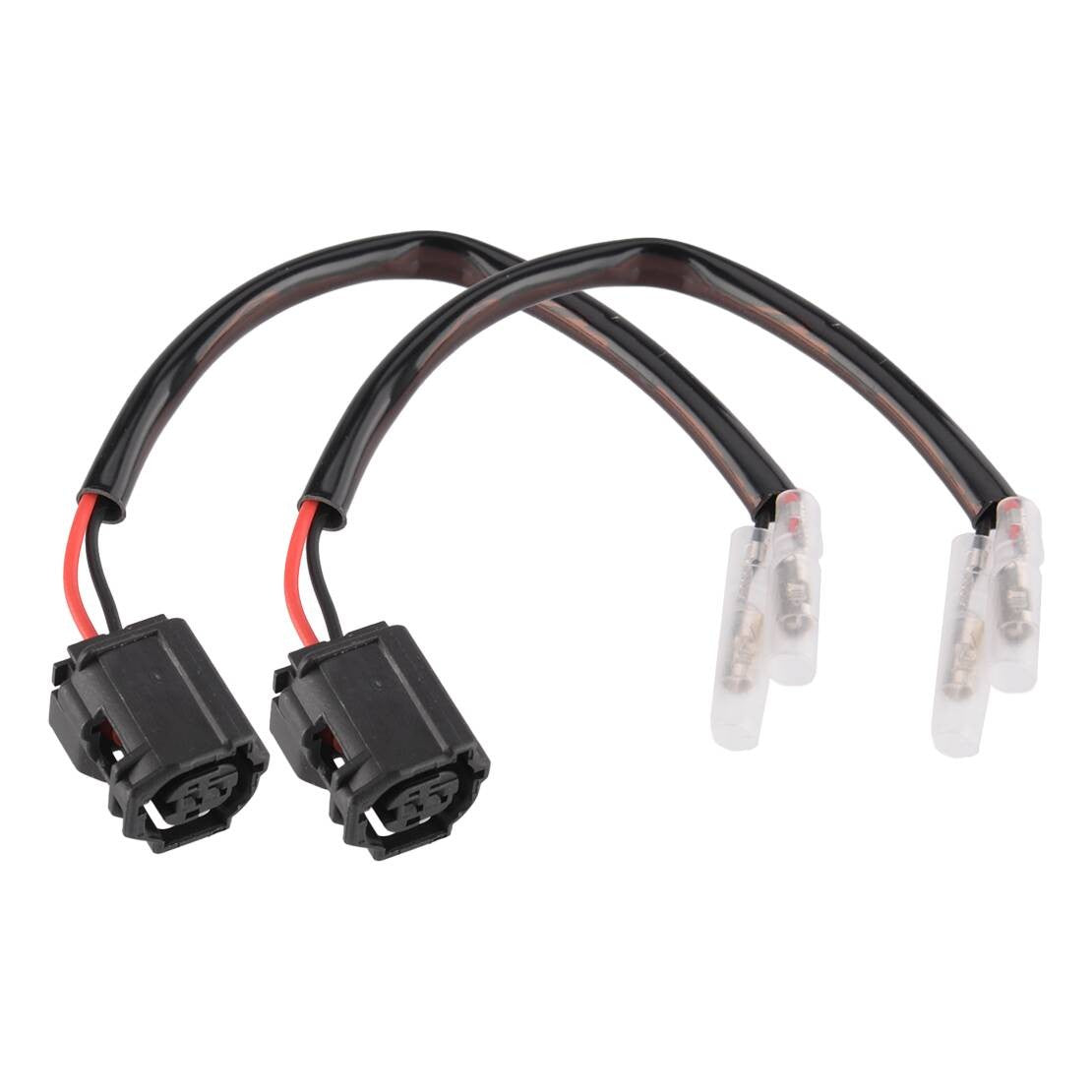 2Pcs Turn Signal Wire Harness Adapter Cable For Yamaha MT-07 MT-03 MT-09 MT-10