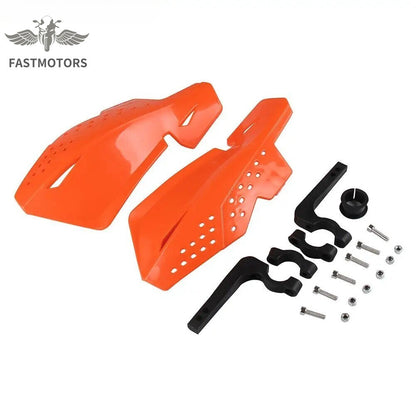 Motorcycle Hand Guards Handguard Protector For Honda Kawasaki Suzuki Orange New