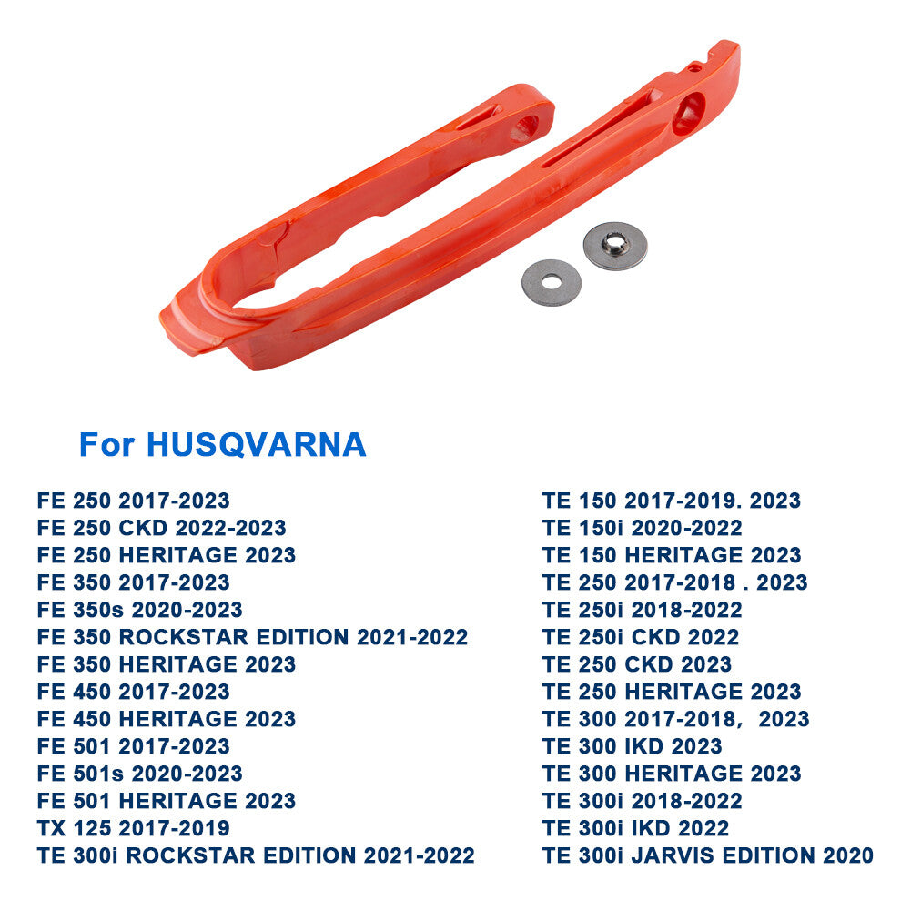 Chain Slider Swingarm Protection For KTM Husqvarna 150 250 XC SX Motorcross Red