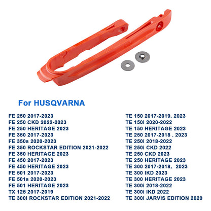 Chain Slider Swingarm Protection For KTM Husqvarna 150 250 XC SX Motorcross Red