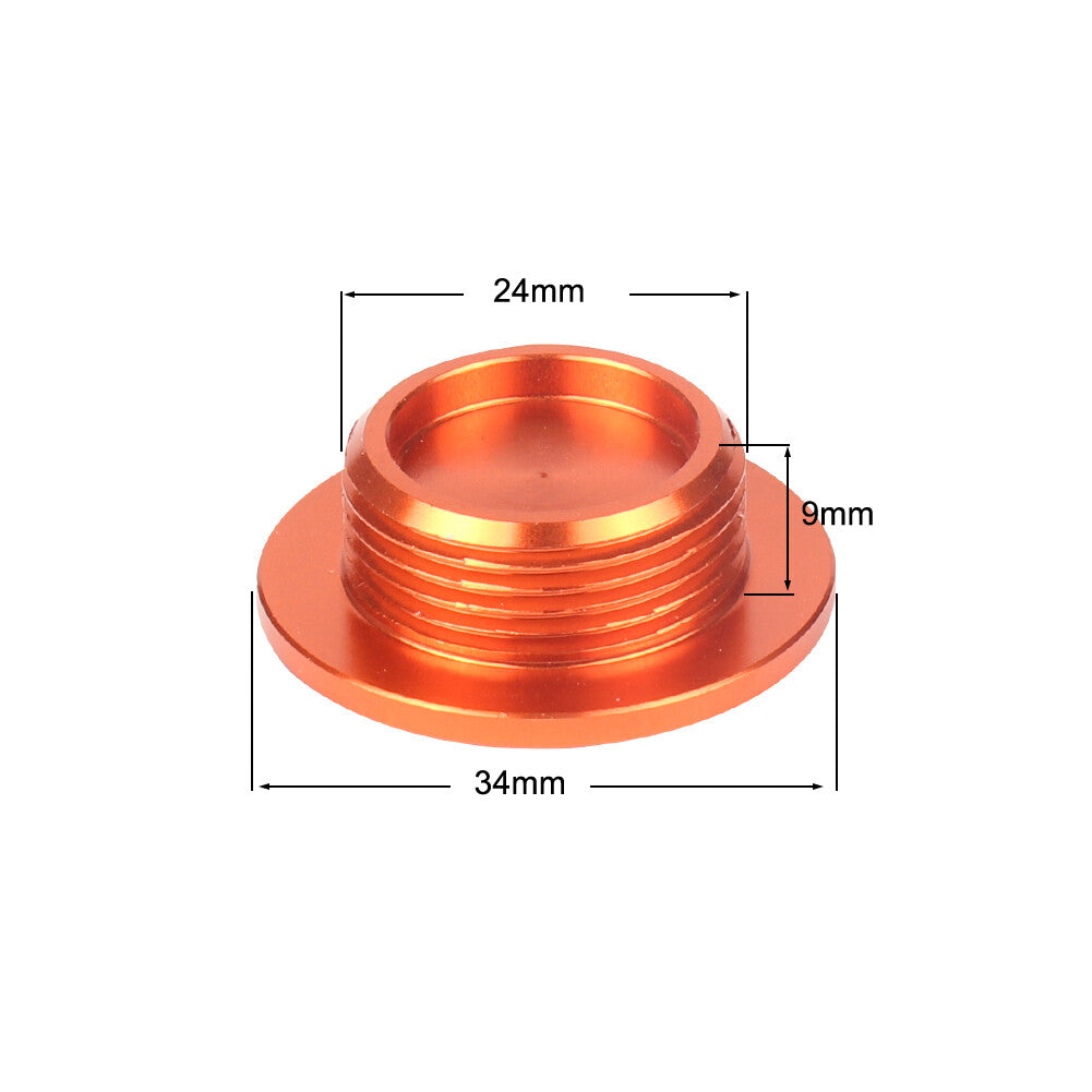 Motorcycle Lgnition Plug Cover Orange For KTM 250 350 450 XCF SXF XCFW 2008-2003